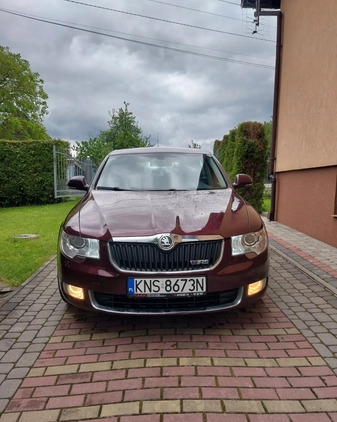 Skoda Superb cena 23000 przebieg: 294200, rok produkcji 2009 z Strzelin małe 46